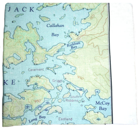 Jack Lake Vintage Tea Towel