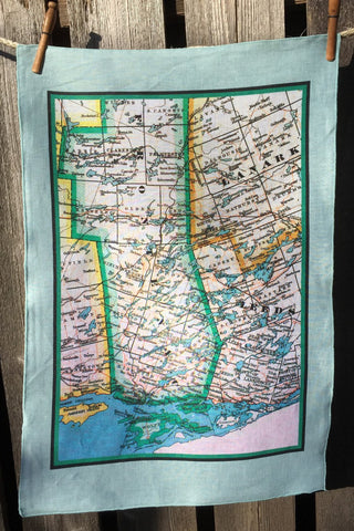 Rideau Lakes Vintage Tea Towel