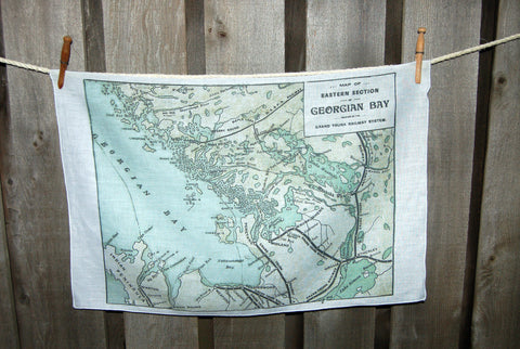 Ontario Tea Towels – Vintage Map Co
