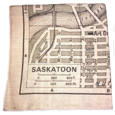Saskatoon Vintage Tea Towel